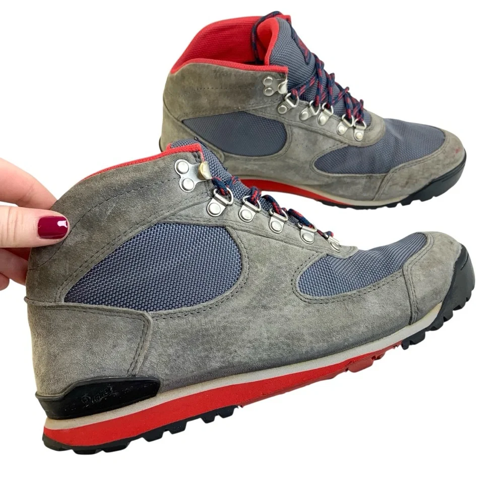 Danner Jag Waterproof Boots in Grey Blue Wing Teal